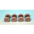 1/72 KTO Rosomak Polish APC Sagged Wheel Set with Masks for IBG Kit