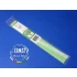 White Styrene Round Rod Diameter: 0.64mm/.025" - 10pcs Length: 35cm (14")