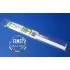 White Styrene Round Tubing Diameter: 9.5mm/.375" - 2pcs Length: 35cm (14")