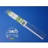 White Styrene Quarter Round Diameter: 2.0mm/.08" 3pcs Length: 35cm (14")
