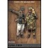 1/35 WWII German SS Soldiers (2 Figures in camouflaged winter clothing)