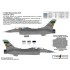 1/48 USAF F-16CM/DM Block 42 180th FW Stingers 2015 Decal