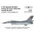 1/48 Turkish Air Force F-16C Block 40 88-0033 152nd Filo Incirlik AB 2021 Decal