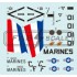 1/72 AV-8B+ Harrier II Decal - VMA-211 2013