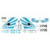 1/48 USAF 35th FS F-16C Fighting Falcon Special Scheme Gunsan AB 2023 Decal