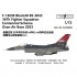 1/72 USAF 36th FS F-16C Fighting Falcon Centennial Scheme Osan Air Base 2023 Decal