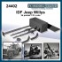 1/24 IDF Jeep with MG-34 Details for Italeri/Hasegawa Jeep Willys