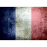 Self Adhesive Grunge Base (Flag) -  France (19x13cm)
