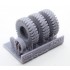 1/35 Morris C8 Weighted Wheels for IBG kits