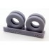 1/35 Skoda PA II Weighted Tyres for Takom kit
