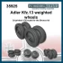 1/35 Kfz. 13 Adler Weighted Wheels for Bronco kit