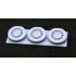 1/35 M-72 Motorcicle Weighted Wheels for Zvezda kits