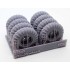 1/35 BTR-80 Weighted Wheels for Trumpeter kits