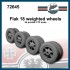 1/72 Flak 18 Weighted Wheels