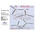 1/350 USN CH-46 Upgrade set (4set) for Trumpeter kit #06256