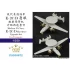 1/350 Modern US Navy E-2C/D Hawkeye Upgrade Set (for 6 sets) for Trumpeter kits
