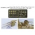 1/350 Chinese PLA Navy Type 61 25mm Twin AA Gun (4 sets)