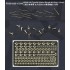 1/350 WWII IJN Type 96 25mm Single AA Guns Set (12 Sets)
