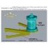 1/350 WWII IJN Signal Light I (2km signal / Marine Light, 3D Print in Transparent Resin)