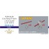 1/350 WWII IJN 2.5m Range Finder (12 set)