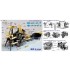 1/350 WWII IJN Light Cruiser Isuzu Complete Upgrade Set Special Edition for Aoshima Kit