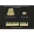 1/700 WWII USS BB-57 South Dakota Battleship Super Detail Set for Trumpeter 05760 kit