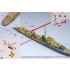 1/700 WWII Royal Navy O Class Destroyer HMS Onslow Upgrade Detail set for Tamiya #31904