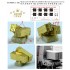 1/700 Modern USN MK-16 ASROC Missile Launcher (2pcs)