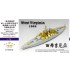 1/700 WWII USS West Virginia BB-48 1945 Upgrade Detail set for Trumpeter kit #05772