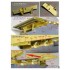 1/700 WWII USS WASP CV-7 1942 Aircraft Carrier Upgrade Detail Set for Aoshima kits