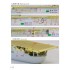 1/700 WWII USN CV-5 1942 Yorktown Aircraft Carrier Upgrade set for Trumpeter kit #06707