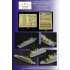 1/700 IJN Gunboat Katada and Hozu Upgrade Set for Aoshima 04548 kit (2 PE sheets)