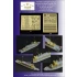 1/700 IJN Gunboat Katada and Hozu Upgrade Set for Aoshima 04548 kit (2 PE sheets)