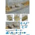 1/700 WWII IJN Destroyer Shiratsuyu Super Upgrade Detail set for Pit-Road kit #W135