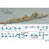 1/700 WWII IJN Destroyer Special Type I (Late Type) Upgrade Set for Pit-Road kit