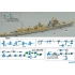 1/700 WWII IJN Destroyer Special Type I (Late Type) Upgrade Set for Pit-Road kit