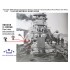 1/700 WWII IJN Deck Equipment for Vessels 1 Brake Handles & Fixed Plates with Holes