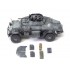 1/72 WWII German Army Sd.Kfz.222 Easy Version