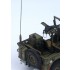 1/35 WWII US Army Willys Jeep MP48 Antenna BC620 Radio and PE97 Power Supply