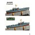 1/350 WWII USN Type PC461 Submarine Chaser Full 3D-printed Kit