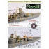1/700 WWII Royal Thai Navy Coastal Defence Ship HTMS Thonburi Resin Kit