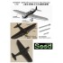 1/700 WWII IJN Type 97 Carrier Attack Bomber (6 sets, 3D print)