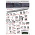 1/700 Spanish Navy Heavy Cruiser Canarias Full 3D-printed Kit