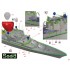 1/700 French Navy D602 FS Suffren Air Defence Frigate 2000 Final State Full Hull