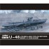 1/700 German DKM Navy Type VII-B U-boat U-48 w/Dock (1pc+Scene)