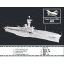 1/700 HMS Hermes 1942 (with photo-etched sheet and decals)