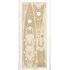 1/700 German Navy Battleship Bismarck Detail Set w/Wooden Deck for Trumpeter kit #05711