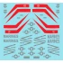 1/48 F/A-18A/C/D Hornets Swarm OIF/OEF/OIR Waterslide Decals