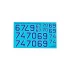 1/32 Sukhoi Su-27UBM, Ukranian AF, Digital Camo, Part 2 Numbers Decals