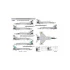 1/48 Ukrainian Foxbats: MiG-25PDS and Stencils Decals for ICM/Revell/Hasegawa